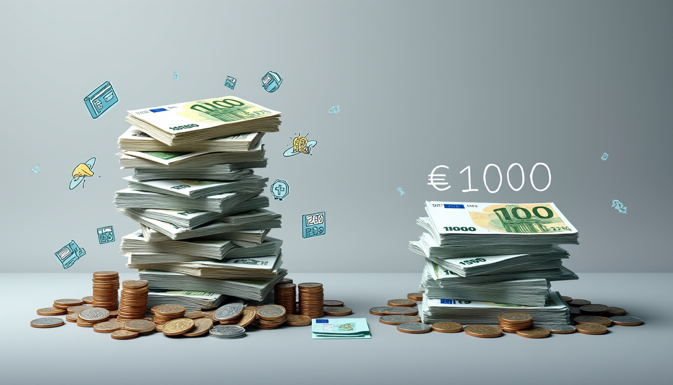 ​Quel montant net perçoit-on pour un salaire brut annuel de 41 000 € ?​